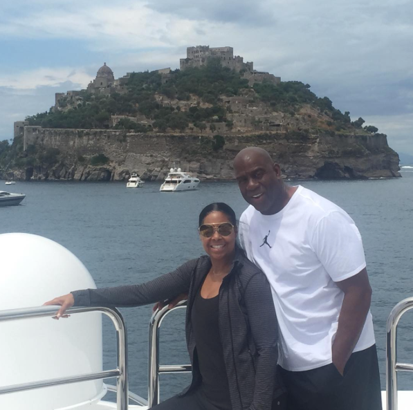 Magic And Cookie Johnson's Most Romantic Getaways
